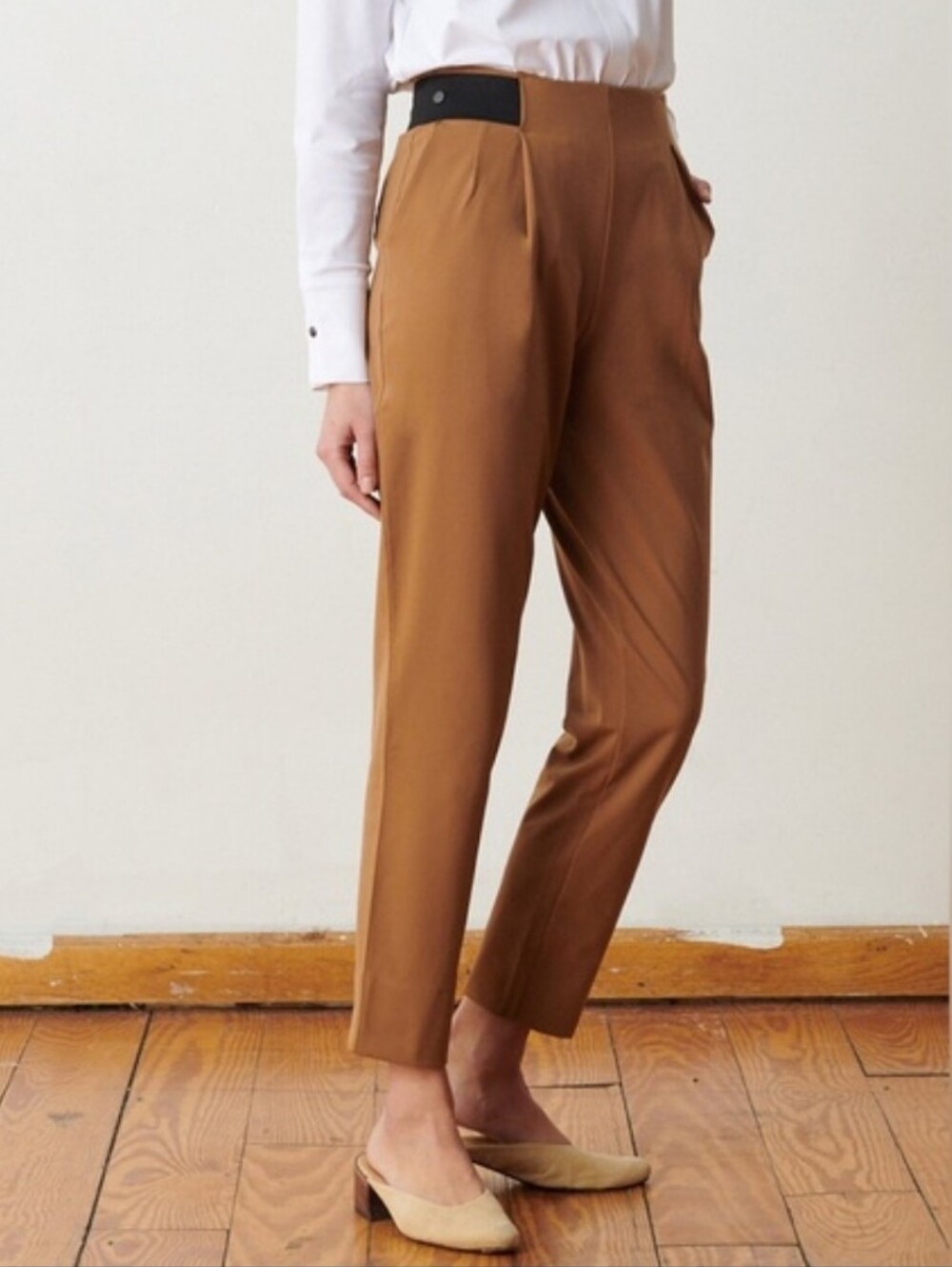 ADAY Turn It Up Pants In Camel Size Medium
